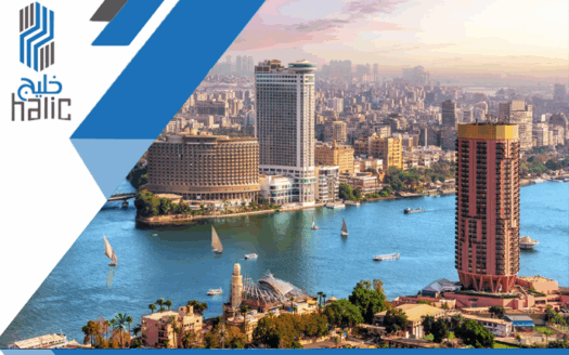 Egypt’s New Administrative Capital skyline with smart buildings and villas